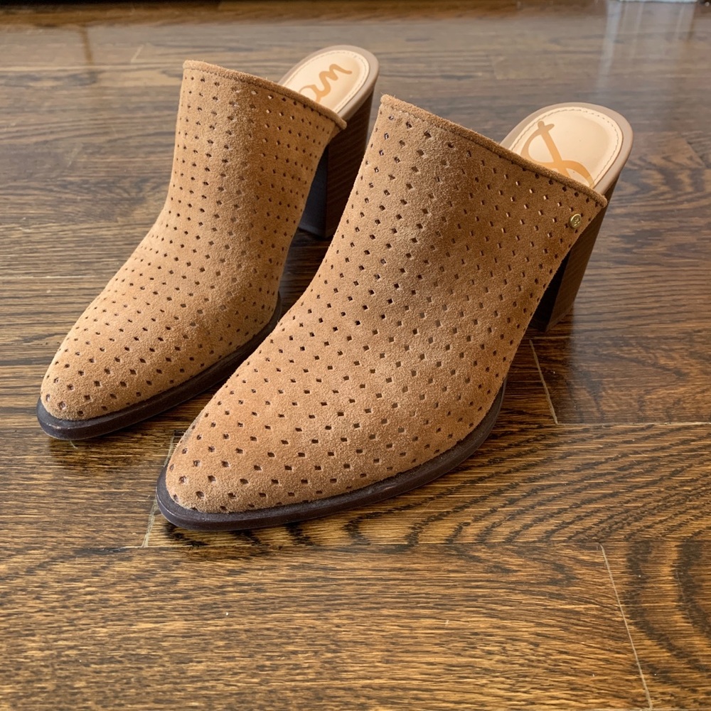 Sam Edelman Bates Mule in Camel Brown